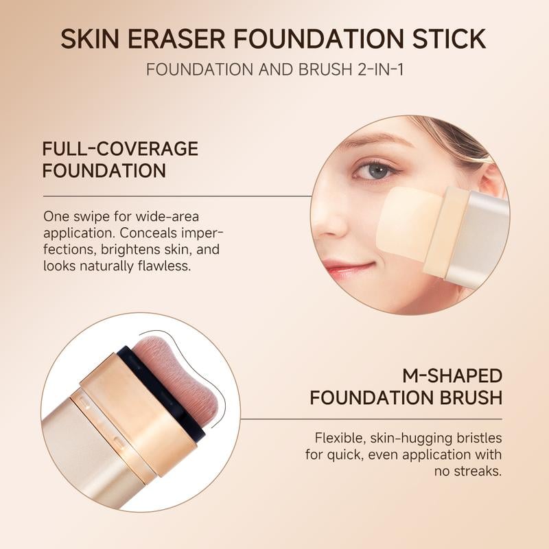 Luminous Dual-Ended Concealer Foundation Stick