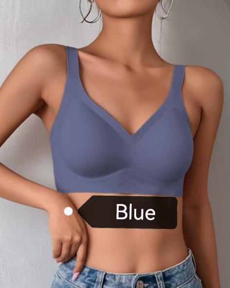⏳LAST DAY SALE 50%⚡💖Comfortable Wireless Full Coverage Jelly Smoothing Bra👍No more sagging breasts