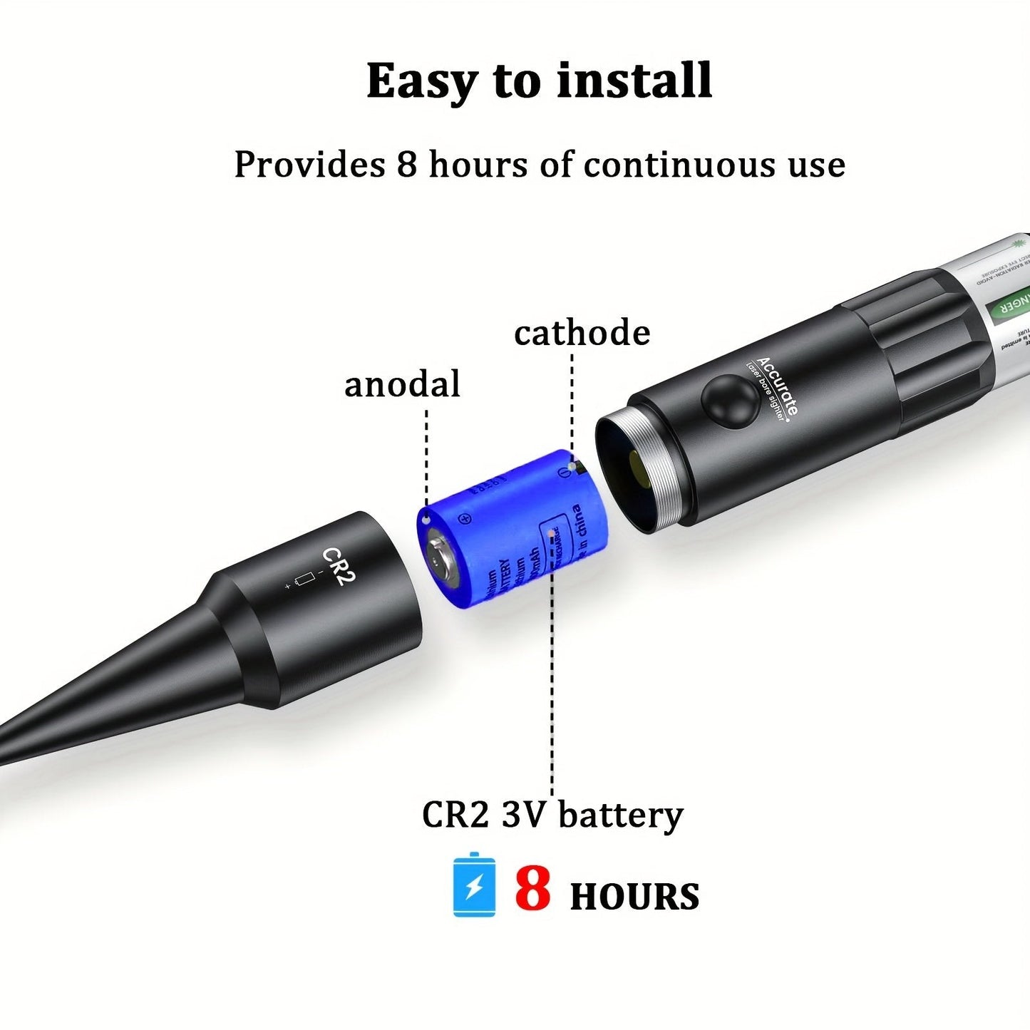 Professional Aperture Red/Green Aiming Kit Aperture Aiming with 32adapters