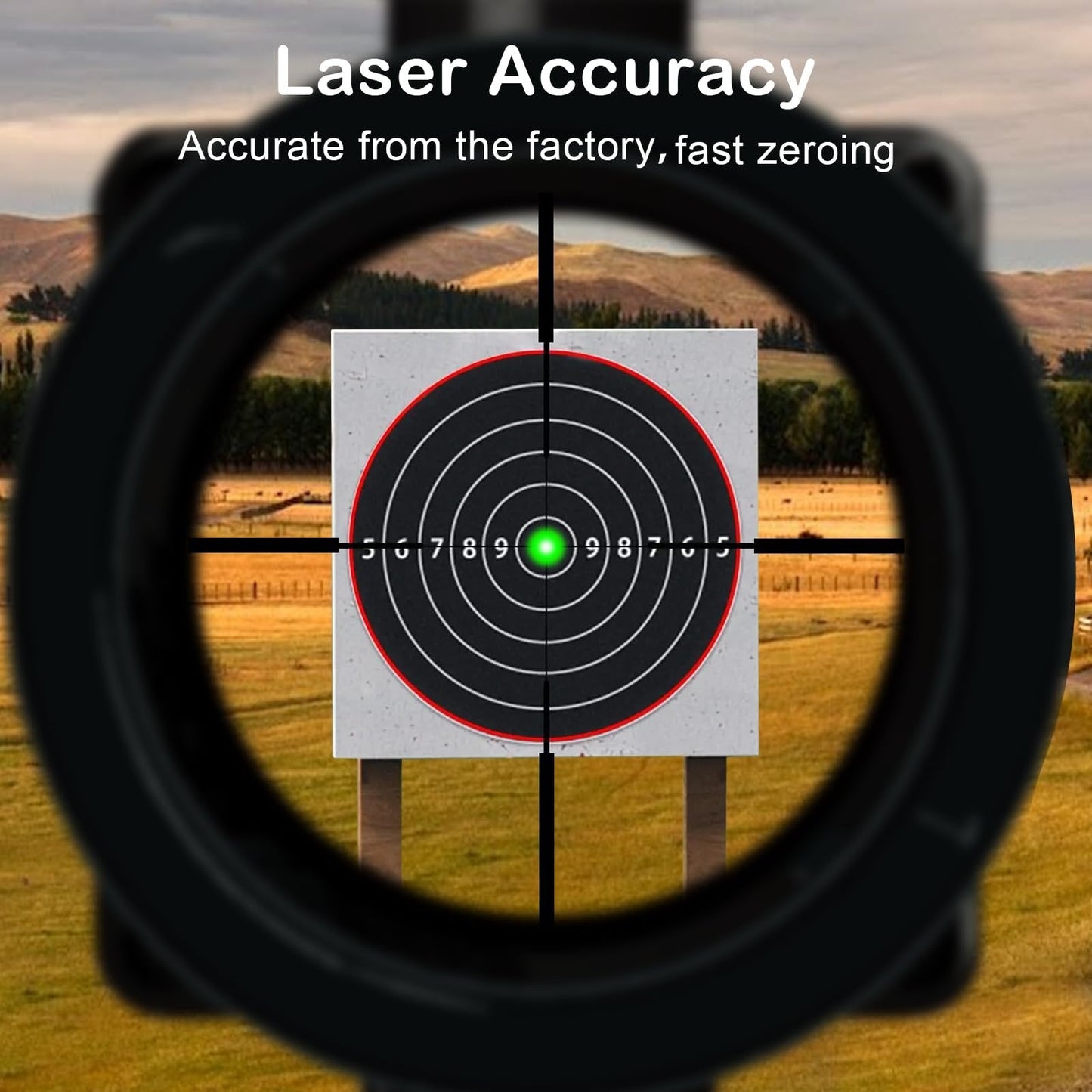 Professional Aperture Red/Green Aiming Kit Aperture Aiming with 32adapters