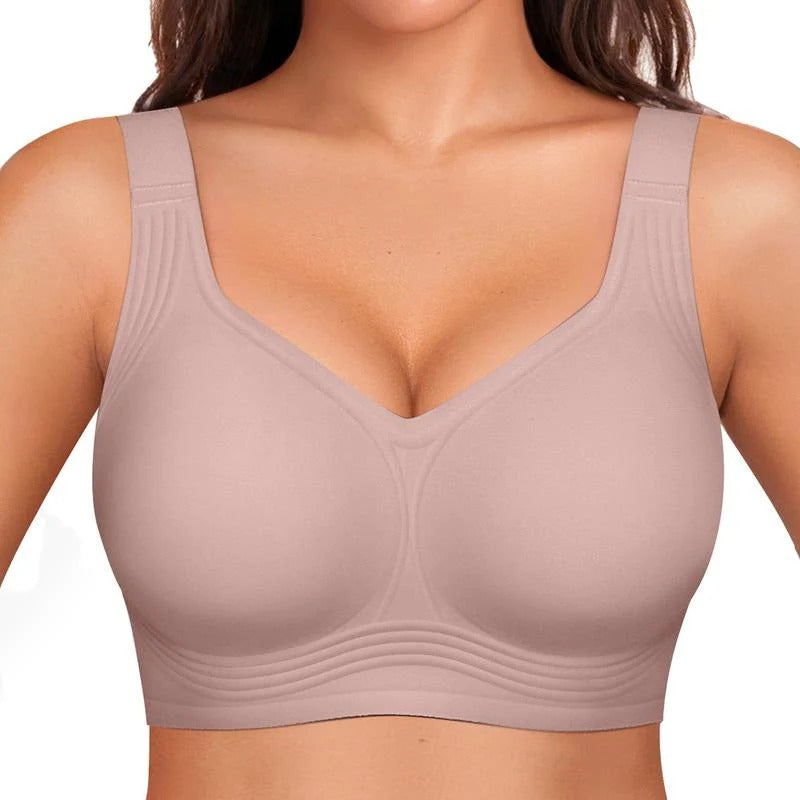 ⏳LAST DAY SALE 50%⚡💖Comfortable Wireless Full Coverage Jelly Smoothing Bra👍No more sagging breasts